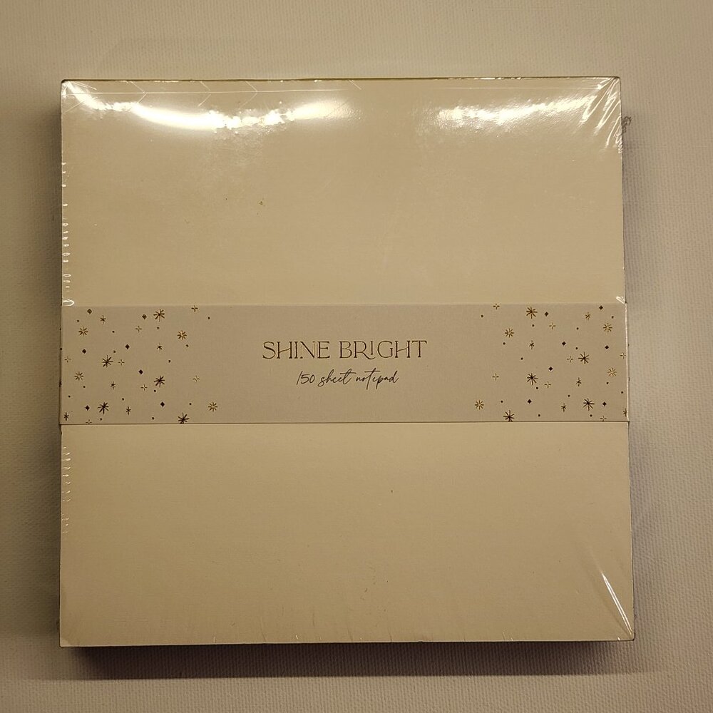 SEALED Garven Shine Bright 150 Sheet Notepad